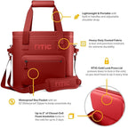 RTIC Ultra-Tough Soft Cooler Pro, Insulated, Waterproof, Leak Proof, Portable Floating Bag for Beverage, Drink, Lunch, Outdoor, Beach, Car, Camping, Picnic, Fishing, Boat