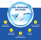 Carbona Laundry Detergent Sheets | Eco-Friendly Washing Detergent | Up to 50 Loads (25 Sheets) | Stain Remover | No Perfume or Dyes | Free & Clear