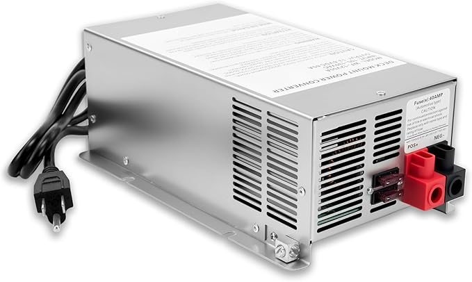 𝐔𝐩𝐠𝐫𝐚𝐝𝐞 WF-9865-AD 65 Amp RV Power Converter Charger, Replace for RV Camper WF-9800 Series, WF-9865, WF-9865-AD, for Lead-Acid/Lithium Battery Three-Stage Charge Rv Converter 65 Amp