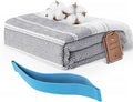 Genovega Turkish Beach Pool Towels Sand Free Packable FMens Birthday Gift Ideas for Dad Father Day Husband Brother Uncle Boyfriend in Law Male Boss Grandpa Him Retirement 60th 50th 40th 30th Wife Son