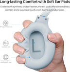 TOZO Hybrid Active Noise Cancelling Headphones, Wireless Over Ear Bluetooth Headset, 60H Playtime, Hi-Res Audio Custom EQ via App Deep Bass Comfort Fit Ear Cups, for Home Office Travel Blue