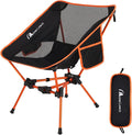 MOON LENCE Portable Camping Chair Backpacking Chair - The 4th Generation Ultralight Folding Chair - Compact, Lightweight Foldable Chairs for Hiking Mountaineering Beach