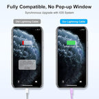 [ Apple MFi Certified ] iPhone Charger 3ft, Lightning to USB Cable 3 Feet, Fast Apple Charging Cable Cord 3 Foot for iPhone 14 Pro Max/13 Pro Max/12 Mini /11 Pro/11/XS/XR/8/7/6s/6/5S/iPad/Air.