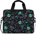 MNSRUU Laptop Bag for 15.6 inch Black Gothic Bats