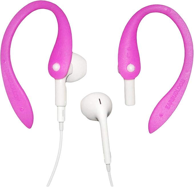 Flex - Compatible with Your Apple iPhone Wired EarPods | Attaches to Your Wired EarPods for iPhone Models | (Pink)