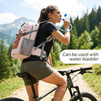 TILYMOL Hiking Travel Backpack for Women 25L - Small Lightweight Waterproof Outdoor Camping Backpack/Day Pack, Hiking Daypack with Hydration System for Hiking, Travel, Sports, Running, Biking