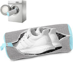 1PCS Shoes Washing Machine Bags, Laundry Shoe Bag for Washer and Dryer, Reusable and Durable Zipper Sneaker Shoe Washing Bag, Tennis Shoes Cleaning Bag for All Shoe Types (Gray)