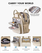 LOVEVOOK Laptop Backpack for Women with Laptop Compartment,Fits 17" Laptop