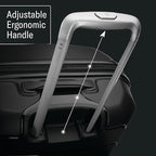 Samsonite Freeform Hardside Carry-On Luggage with Spinner Wheels - Hardshell Suitcase - TSA, Airline-Approved - Expandable Hard Shell, Smooth Rolling Wheels for Lightweight Travel - Pine Green