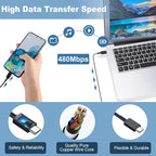 Super Fast Charger Type C Kit, 25W PD USB C Android Phone Charger Block & 5FT C Charger Cable Fast Charging Cord for Samsung Galaxy S24 Ultra/S24/S23 Ultra/S23/S22/S21/S20/Plus/Ultra/FE/Note 20/10