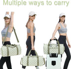 BLUBOON Duffle Bag Girls Kids Cute Gym Bag with Shoes Compartment & Wet Separation Waterproof Sports Overnight Travel Bag