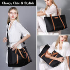 BUG Lightweight Women Laptop Tote Bag for Work, Casual Handbag for Travel Beach College Teacher
