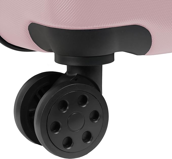 Expandable Hardsided Spinner (Pink, 3 Piece Set (28", 24", 19")