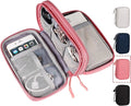 CAOODKDK Electronic Organizer Travel USB Cable Accessories Bag/Case,Waterproof for Power Bank,Charging Cords,Chargers,Mouse,Earphones Flash Driver