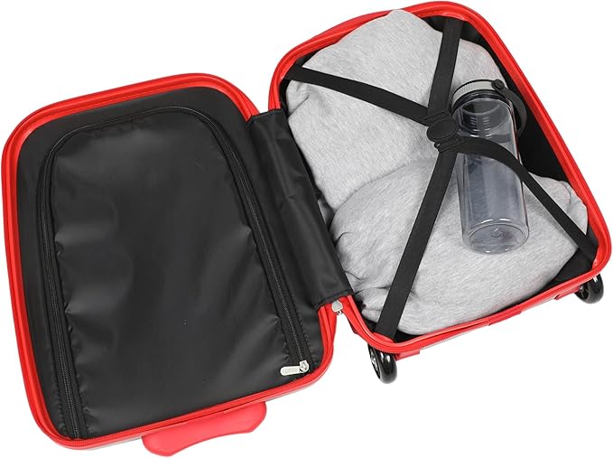 Bioworld Spider-Man Amazing Web-Swinging Blue & Red 16.5" Rolling Luggage