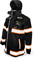 KwikSafety - Charlotte, NC - TORRENT Rain Jacket & Trench Coat ANSI OSHA Class 3 High Visibility Jacket Hi Vis Rain Gear