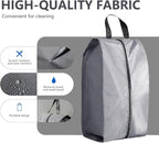Travel Shoe Bag 4-Piece Men's and Women's Waterproof Nylon Zipper, Travel Shoe Storage Bag, Shoe Storage Bag