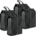 Shoe Bags for Travel, 4 Pack Extra Durable Travel Shoe Bags for Storage and Packing, Reusable Water-proof Shoe Bag with Smooth Zipper, Portable Travel Essentials