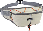 Fanny Pack for Women Men, Water-Resistant Travel Waist Pack with RFID Blocking, Wide Opening Crossbody Belt Bag for Phone, Passport, Small Hip Pack for Running, Hiking, Workout（Off-white）