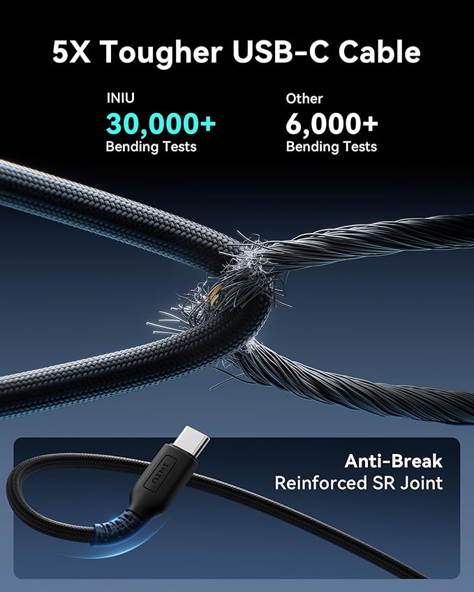 INIU Smallest 22.5W 10000mAh Power Bank and 15W Qi2 Certified MagSafe Compatible Charger Pad