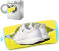 1PCS Shoes Washing Machine Bags, Laundry Shoe Bag for Washer and Dryer, Reusable and Durable Zipper Sneaker Shoe Washing Bag, Tennis Shoes Cleaning Bag for All Shoe Types (Yellow)