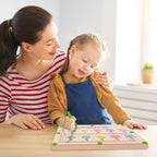 MTYOKILN Magnetic Color and Number Maze, Montessori Wooden Magnet Puzzle Game Board for Toddlers, Learning & Education Toys for Preschoolers, Fine Motor Skills Toys for Boys Girls 3-5 Years Old
