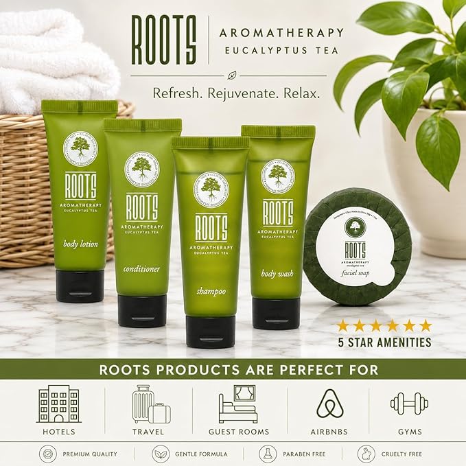 150 Piece Hotel Toiletries Bulk Set for Airbnb Hosts, Travel Size Shampoo Conditioner Body Wash Lotion & Bar Soap, Guest Bathroom Essentials