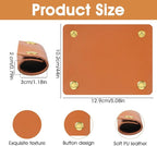 4 Pack Bag Handles Wrap, Purse Handle Covers, Handbag Handle Wrap Covers, Leather Luggage Handles Wraps for Handbags for Shopping Travel
