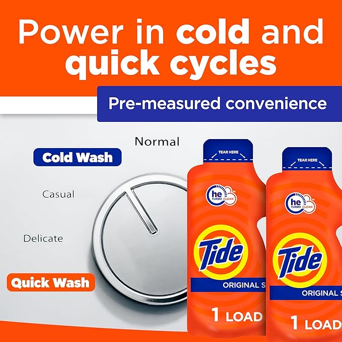 Tide Load Liquid Detergent, 3-Count