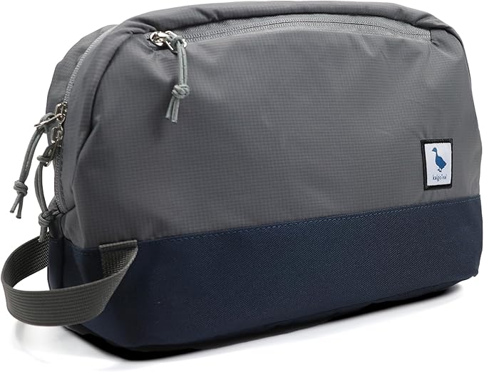 Travel Toiletry Bag 5L, Compact Travel Organizer with Waterproof TPU Wet/Dry Compartment