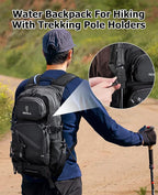 NOOLA Hydration Backpack with 3L Water Bladder, 22L / 25L Water Backpack for Hiking Cycling Biking, Lightweight Hiking Pack