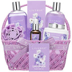 Mothers Day Gifts for Women - Lavender Bath and Body Gift Set for Women, Spa Gift Basket | Mothers Day Gifts for Mom, Birthday, Self Care, Valentines Day, Christmas Gift, All Occasion