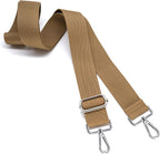 S&loyoe Thickened Solid Color Purse Straps Replacement Crossbody Bag Strap Adjustable Wide Guitar Straps for Handbags 1.5inch