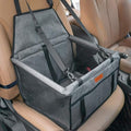 Dog Car Seat Puppy Portable Pet Booster Car Seat with Clip-On Safety Leash and PVC Fram, Anti-Collapse,Perfect for Small Pets