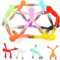 Boxgear Magnet Men – 10-Piece Magnetic Travel Toys: Valentines Day Gift for Kids Toddlers, Road Trip Game for 1-3 | Easter Basket Stuffers for Kids