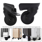 Luggage Wheel Suitcase Replacement Wheels Swivel Silent Rolling Travel Trolley Case Cart Casters 1 Pair A53