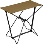 Rothco Folding Camp Stool - Lightweight and Portable Seating for Camping Adventures (Coyote Brown)