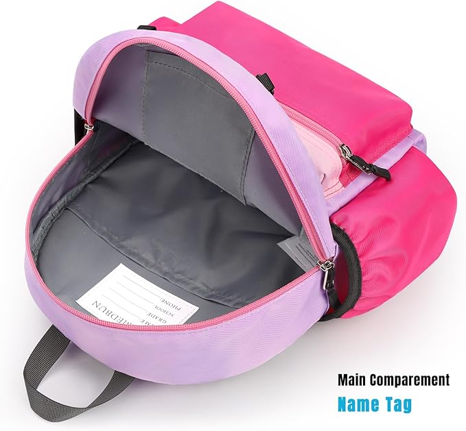 STEAMEDBUN Toddler Backpack for Girls 2-4: Kids Backpack Boys Girls - Preschool Kindergarten Daycare Backpacks - 12 inch