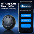 GPS Tracker for Vehicles,Car GPS Tracker Portable Real Time Magnetic GPS Tracking Device, Full Global Coverage Location Tracker for Car,kids,dogs,Trucks/Person. No Subscription Required/No Monthly Fee