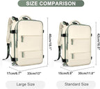 coofay Large Travel Backpack For Women Men Airline Approved Carry On Backpack Flight Approved Waterproof Sports Luggage Backpack Casual Daypack Hiking Backpack
