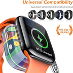 Charger for Apple Watch Portable iWatch Wireless Charger,Compact Magnetic iWatch Chargers 1200mAh Power Bank Keychain Gift Your Mother Girl Birthday for Apple Watch 11/10/ 9/8/7/6/SE/5/4/3/2/Ultra