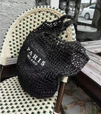POOOPSSD New Woven Bag, Straw Mesh Tote Bag, Beach, Shoulder Bag, Hobo Women, Foldable Large Capacity, for Holiday.