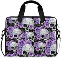 MNSRUU Laptop Bag for 15.6 inch Black Gothic Bats