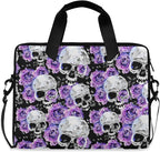 MNSRUU Laptop Bag for 15.6 inch Black Gothic Bats