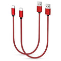 Basesailor for iPhone 17 16 Pro Max Charger Cord,USB to USB C Cable,Type C Charging Power Cord for Apple 17e 15 iPad 10 Air 4 5,Samsung Galaxy S26 S25 S24 S23,Red,2Pack 1.5FT(0.5M)