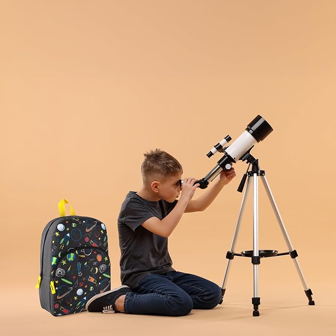 Trail maker 15 Inch Kids Backpacks for Boys & Girls | Preschool, Kindergarten, Elementary School Backpacks with Adjustable, Padded Straps (Stellar Space)