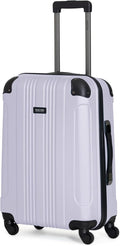 Kenneth Cole REACTION Out of Bounds Lightweight Hardshell 4-Wheel Spinner Luggage, Lavender, 20-Inch Carry On