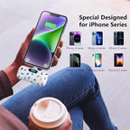 Mini Portable Charger for iPhone,5000mAh PD Fast Charging Battery Pack,LCD Display Cute Power Bank Portable Phone Charger for iPhone 14/14 Pro Max/13/13 Pro/12 Pro/11/XS/XR/X/8/7/6