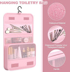 8 Set Packing Cubes for Travel,Suitcase Organizer Bags for Luggage with Shoe & Hanging Toiletry Bag, Vacation Essentials & Accessories for Cruise Ship, Airplane Must-Have,Road Trip & Camp Gifts(Pink)