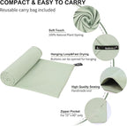 Rainleaf Microfiber Towel Perfect Travel & Gym & Camping Towel. Quick Dry - Super Absorbent - Ultra Compact - Lightweight. Suitable for Trip, Beach, Shower, Backpacking, Pool